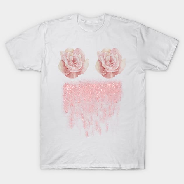 roses design T-Shirt by CoolFashion